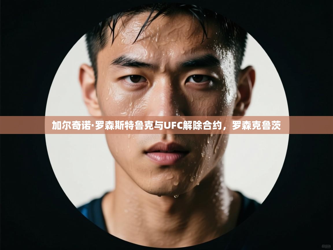 鲸蓝体育app-加尔奇诺·罗森斯特鲁克与UFC解除合约，罗森克鲁茨  第2张