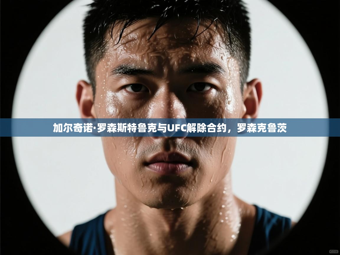 鲸蓝体育app-加尔奇诺·罗森斯特鲁克与UFC解除合约，罗森克鲁茨  第3张